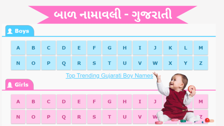 Gujarati Boy And Girl Names List Career Desk   Gujarati Boy And Girl Names List 768x432 