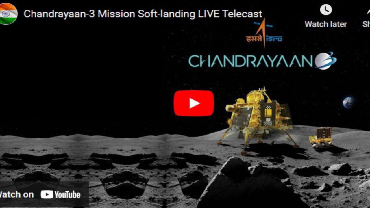 Chandrayaan-3 LIVE Landing