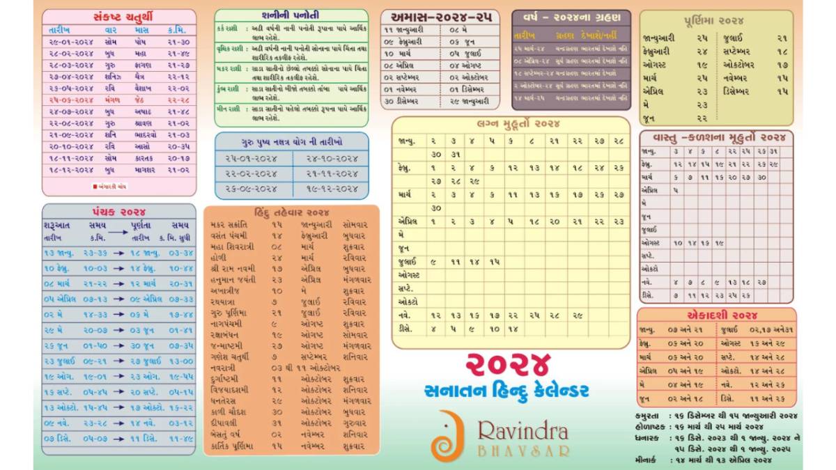 Download Gujarati Calendar 2024